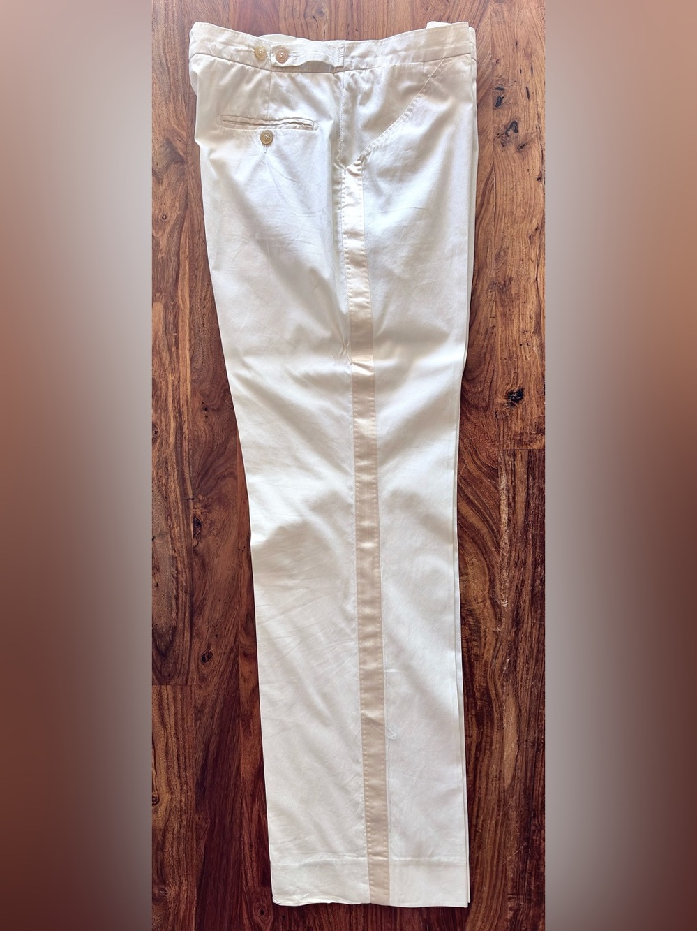 Maison Martin Margiela Men's White Tuxedo Pants-S/S 2002 Rare Find